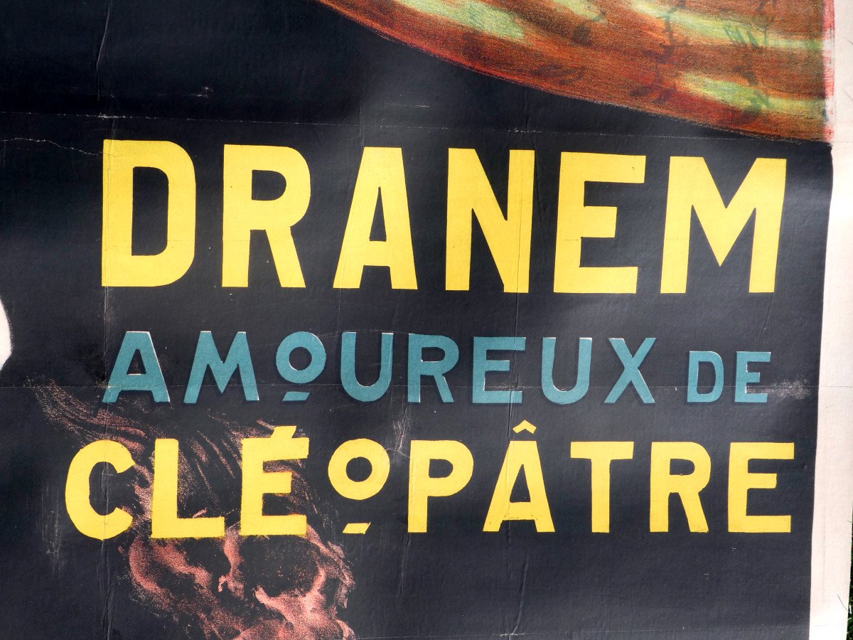 Large Cinema Poster Epoque 1900, Designed By Marius Rossillon, Dramen In Love With Cleopatra 1916 , Modern Style Paris-photo-2