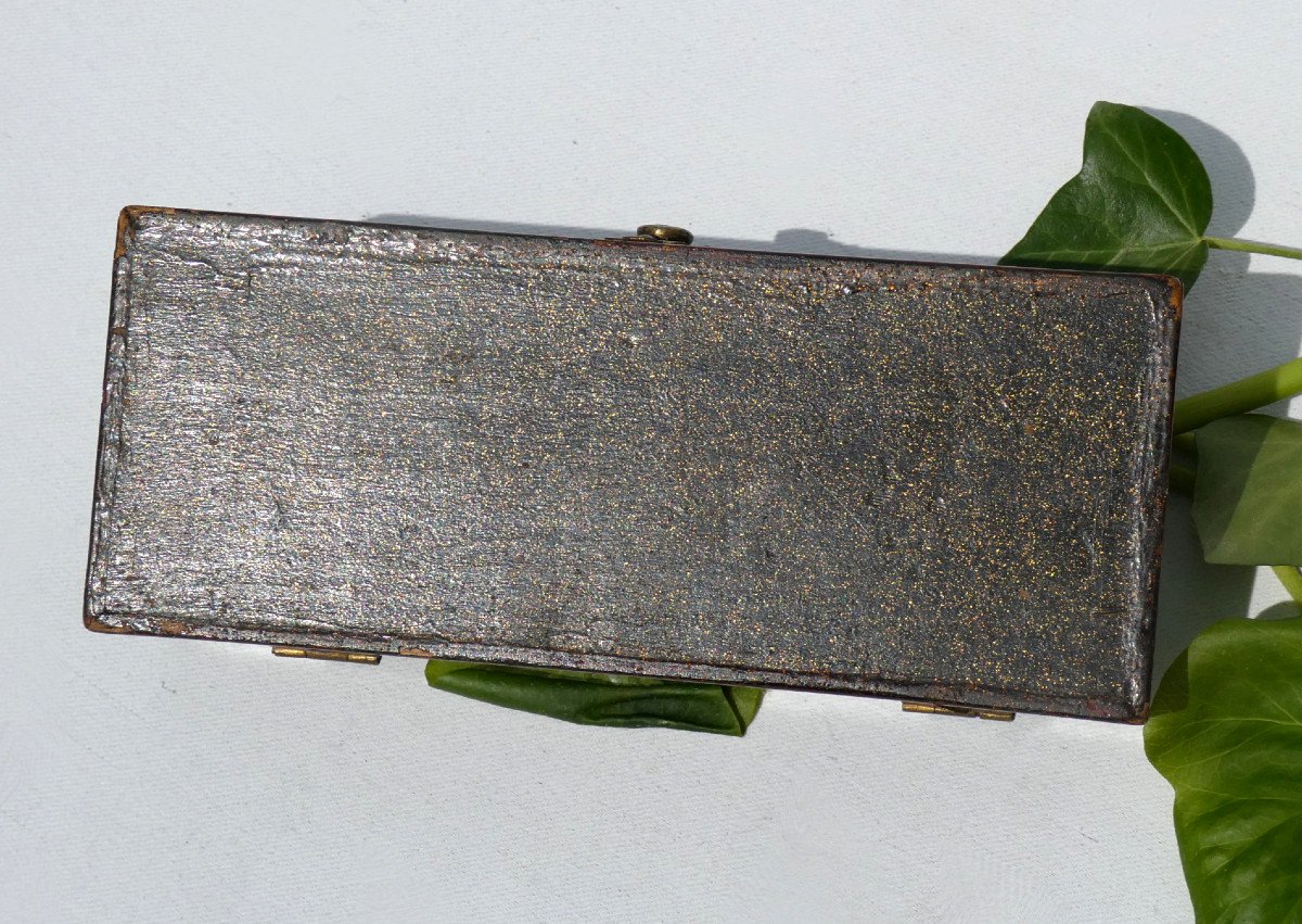 18th Century Needle Box, Toiletry Box, European Lacquer Sang De Boeuf, Fashion-photo-3