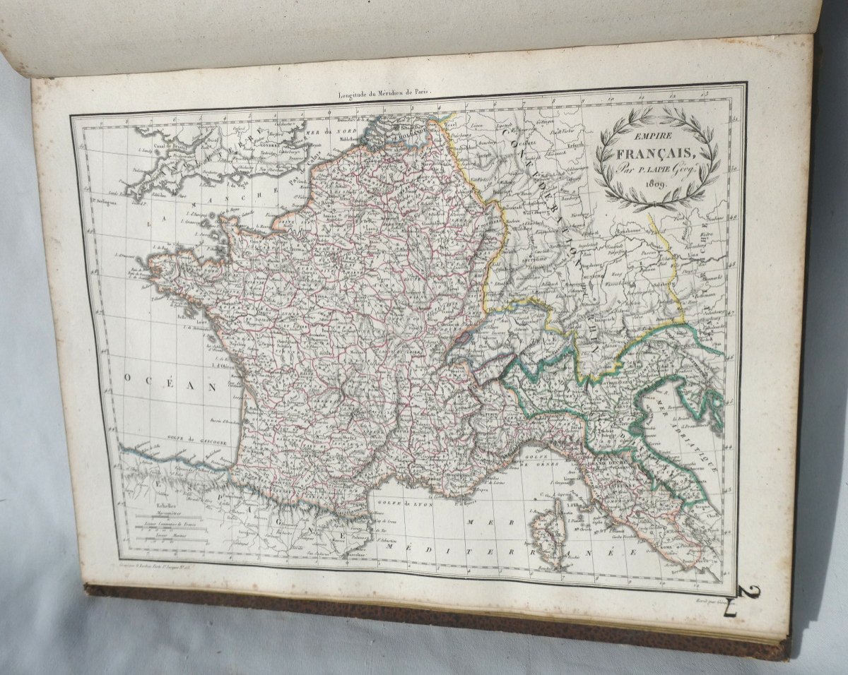 Atlas Supplementaire Du Precis De Geographie Universelle , Malte Brun , époque Empire , Cartes -photo-1