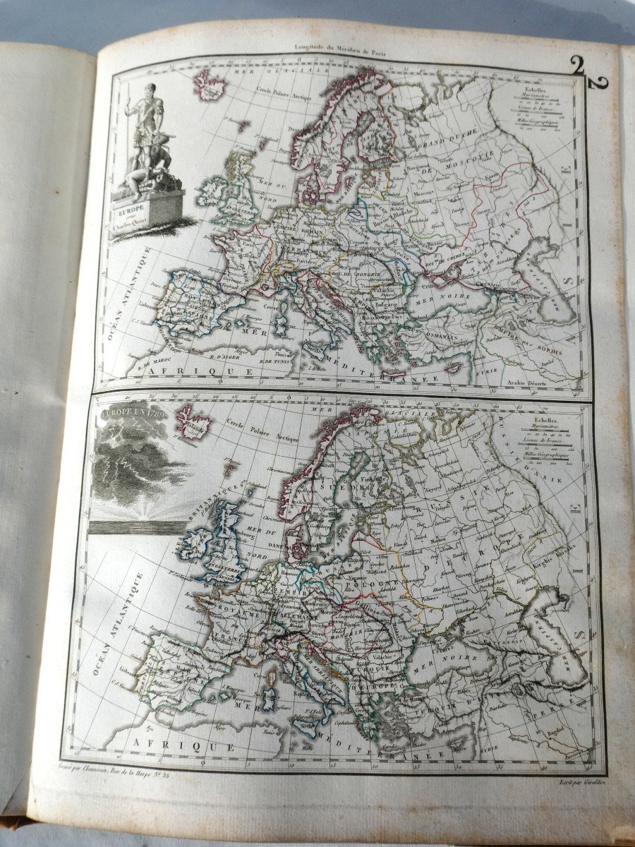 Atlas Supplementaire Du Precis De Geographie Universelle , Malte Brun , époque Empire , Cartes 