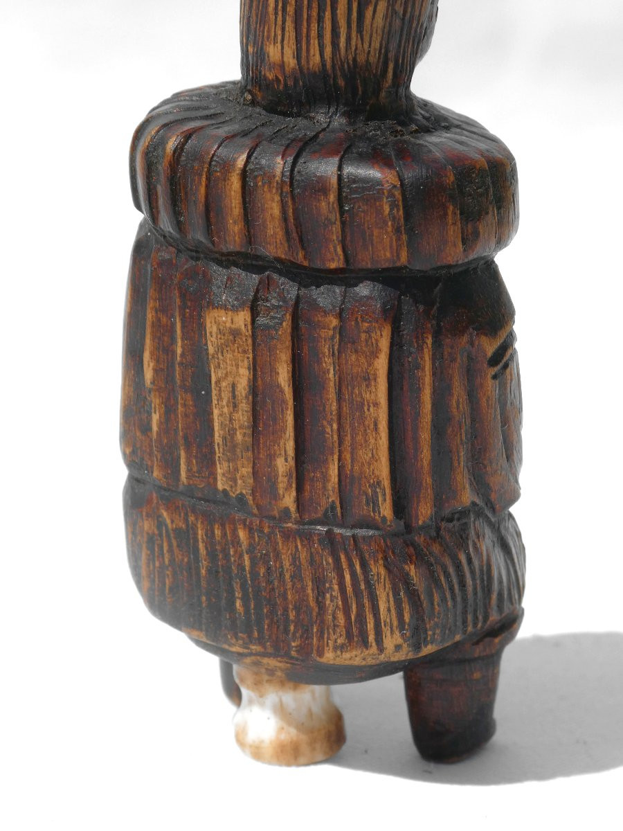 Flemish Snuffbox, Secouette, Croteux Character, 18th Century, Gilles De Binches? Secouette -photo-4