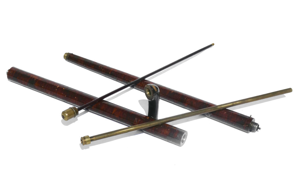 Defensive Walking Stick With System, Rifle, Cogswell Harrison London, 1890