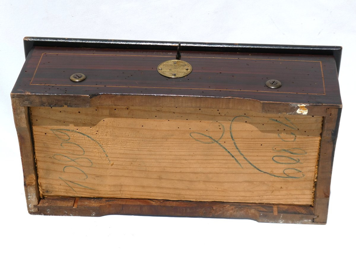 Napoleon III Period Living Room Music Box / Case, Weiser And Neuman Paris Gavioli-photo-6