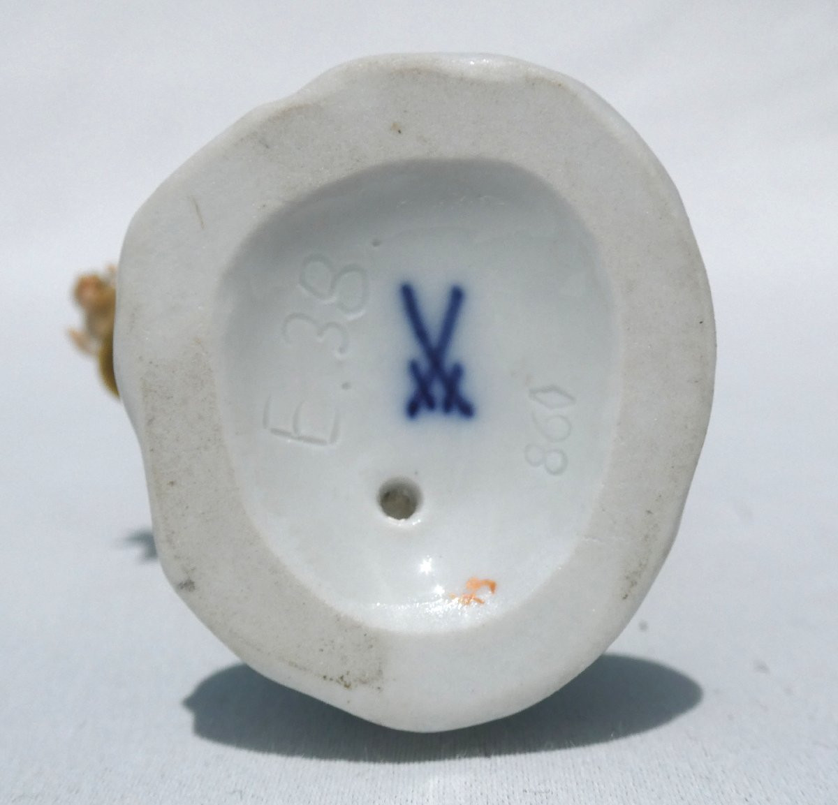 SUJET EN PORCELAINE ALLEMANDE DE MEISSEN , JAPONAISE A LA CLOCHE , CHINOISERIE STYLE XVIIIE-photo-8