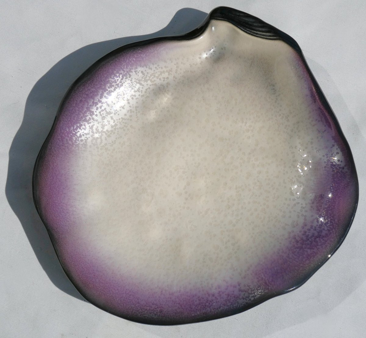 Pol Chambost Earthenware Tableware Set, Ceramic 1950, Seafood, Shellfish -photo-4