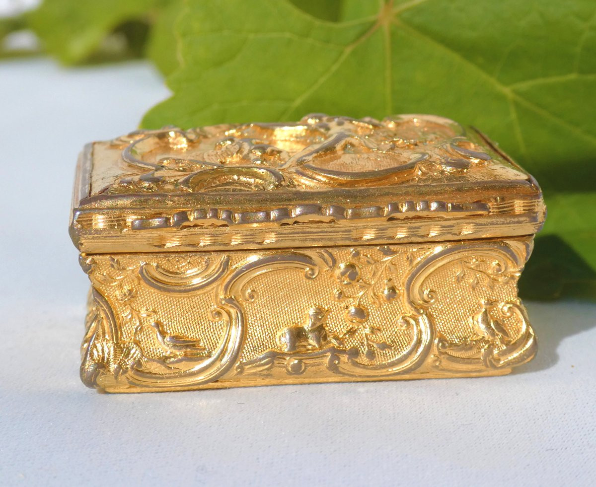 Louis XVI Period Fly Box, Pomponne, Venus & Cupid, 18th Century, Cosmetics / Perfume-photo-2