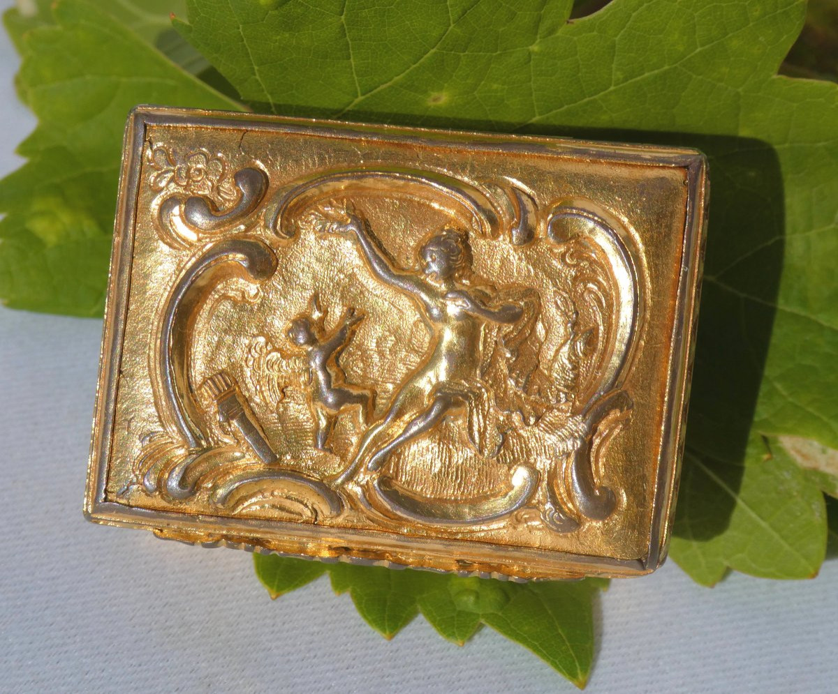 Louis XVI Period Fly Box, Pomponne, Venus & Cupid, 18th Century, Cosmetics / Perfume-photo-4