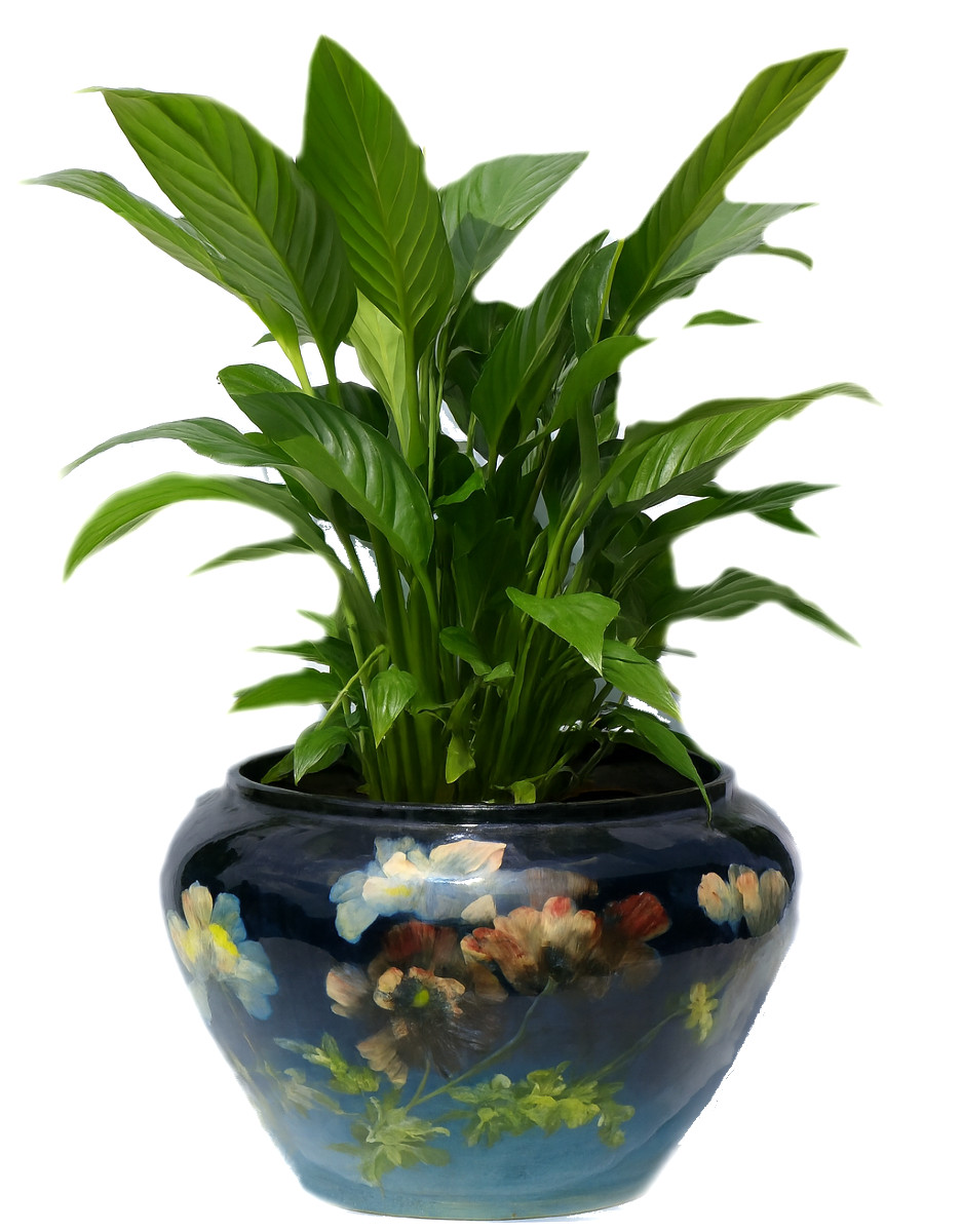 Grand Cache Pot Faience Impressionniste Montigny Sur Loing Signé Charles Virion XIXe Barbotine