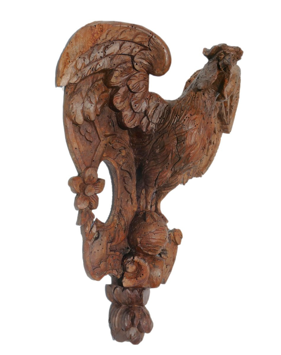 Sculpture En Bois , Aigle D'apothicaire , Boiserie Epoque XVIIIe , Pharmacie-photo-1