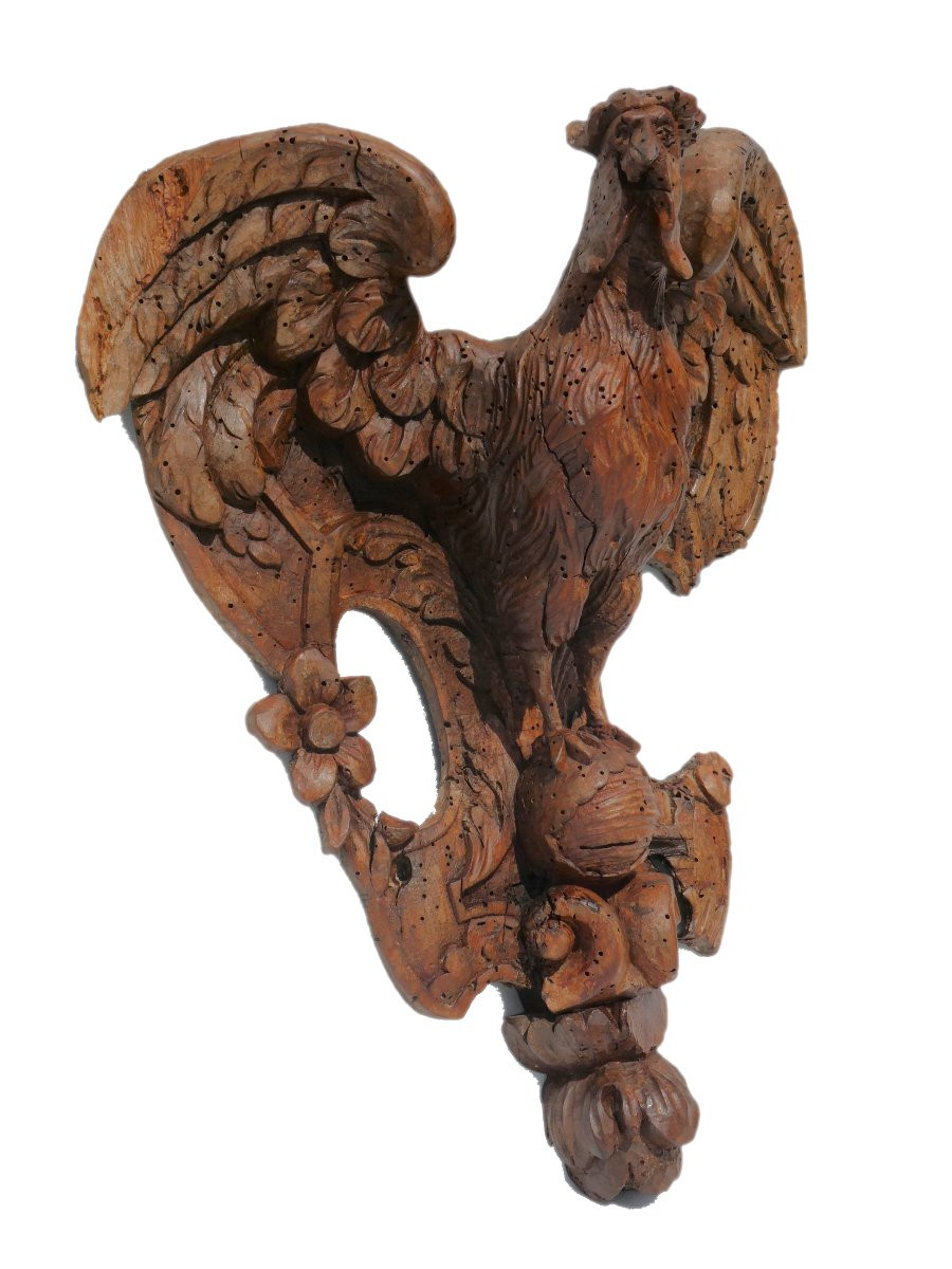 Sculpture En Bois , Aigle D'apothicaire , Boiserie Epoque XVIIIe , Pharmacie-photo-4