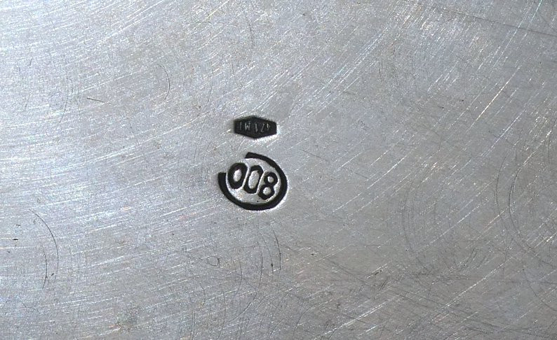 Large Solid Silver Jewelry Box, Napoleon III Style, Malachite Cabochon, Case-photo-2