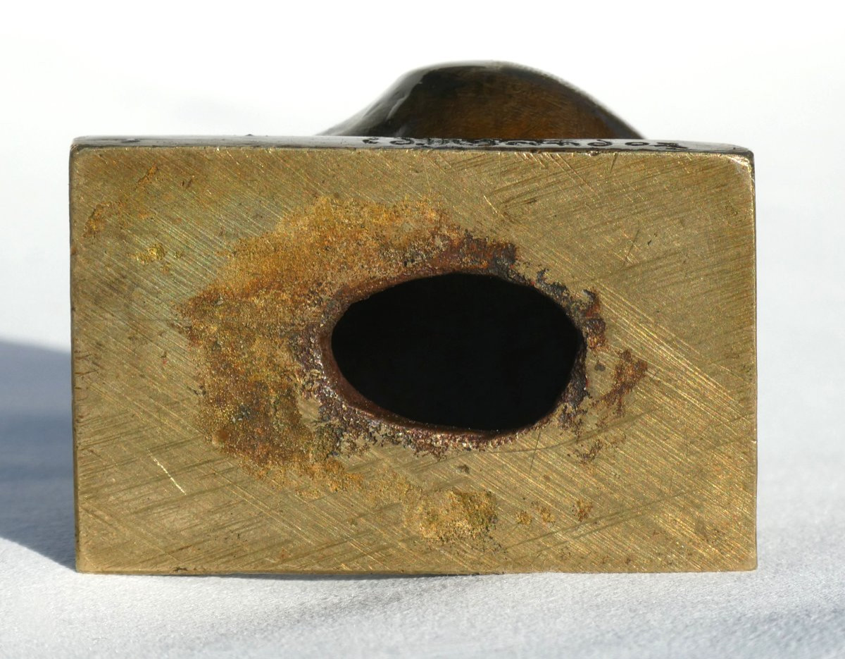 Bronze Sculpture, Jeweled Rabbit, Raised Ear, Edouard Marcel Sandoz, Animal Subject -photo-1