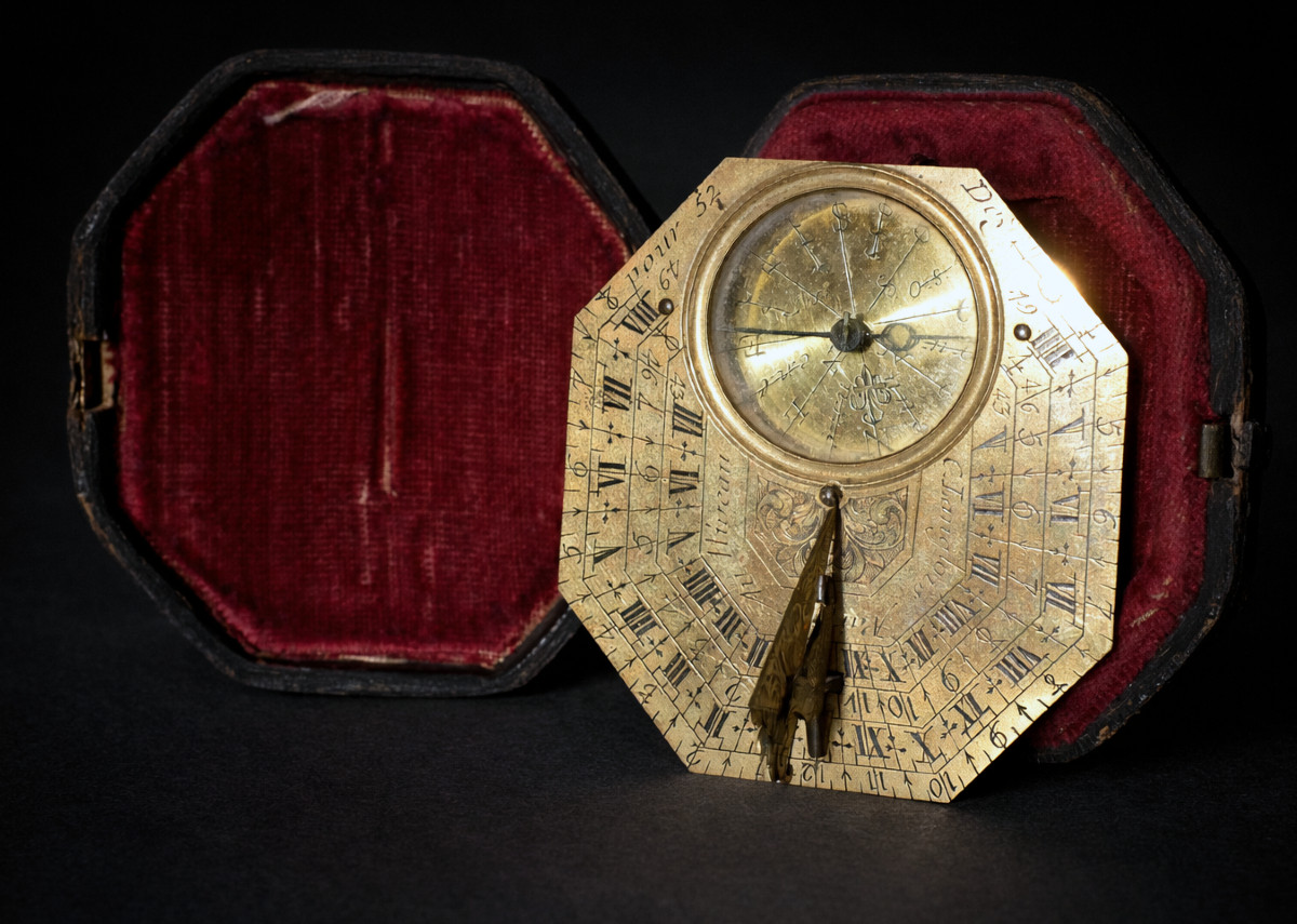 ANCIEN CADRAN SOLAIRE Boussole Level Marin Willebrand Poche Montre (Voir Vidéo) EUR 9.324,00