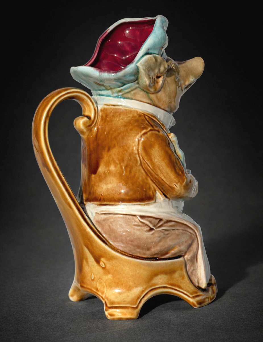 Onnaing Earthenware Pitcher, The Head Waiter, 19th-century Pig, Restaurant -photo-2