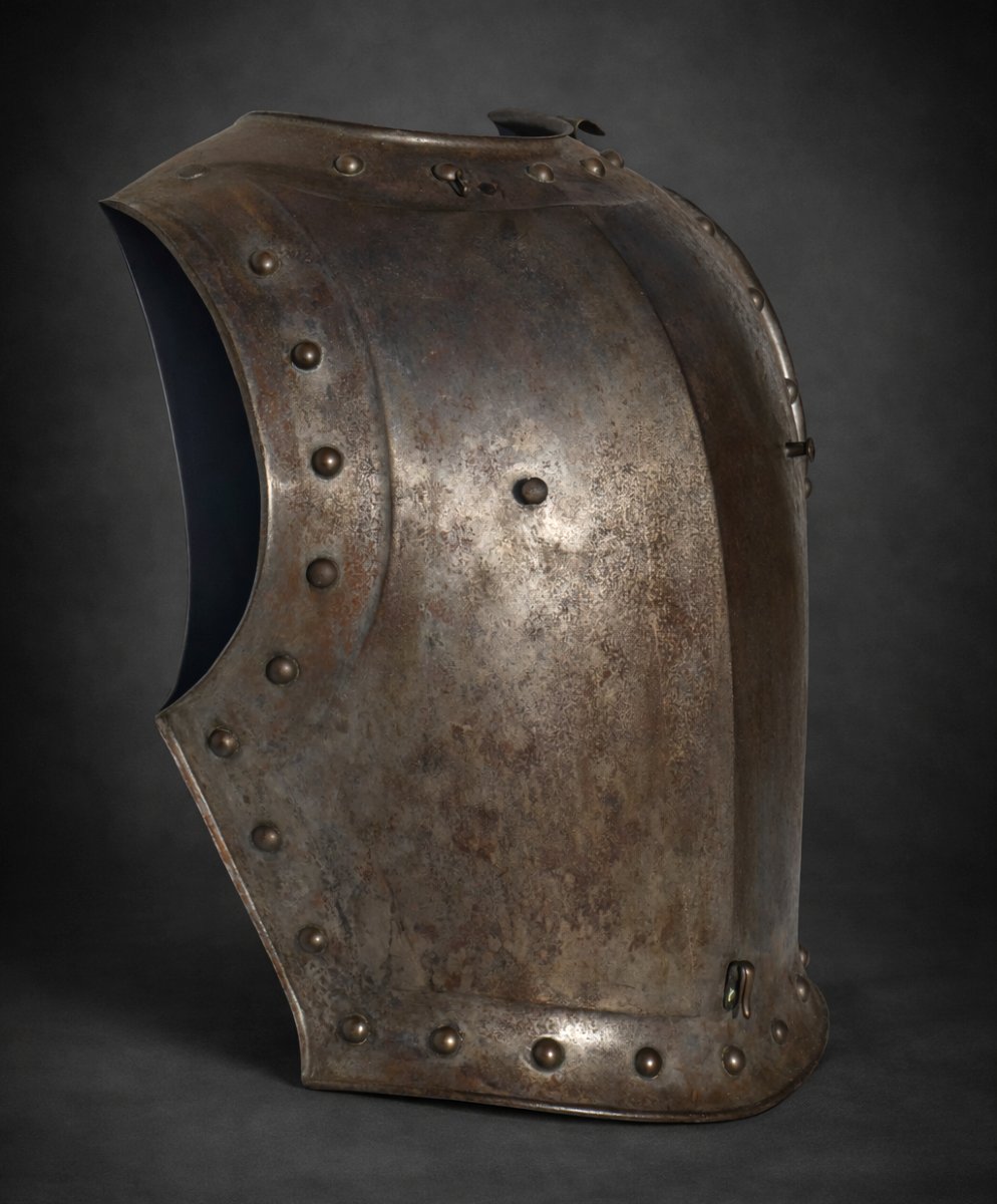 19th Century Military Cuirass Breastplate, Second Empire, Cuirassier/cavalryman Uniform-photo-4
