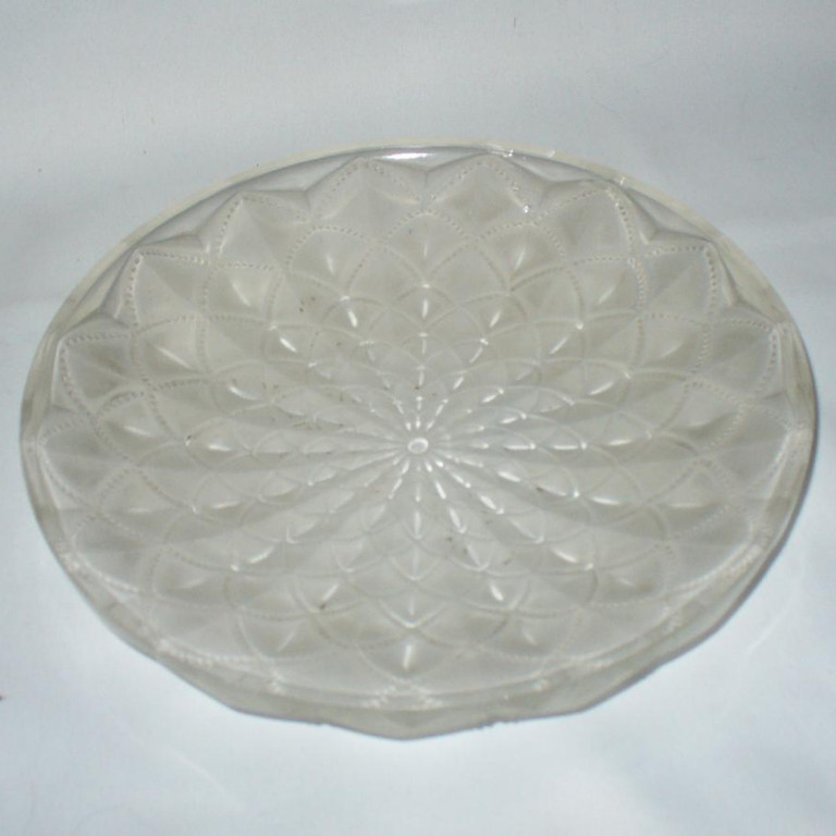 Dish / Cup Glass Mold Vintage Art Deco 1925 Degue - Verlys-photo-3