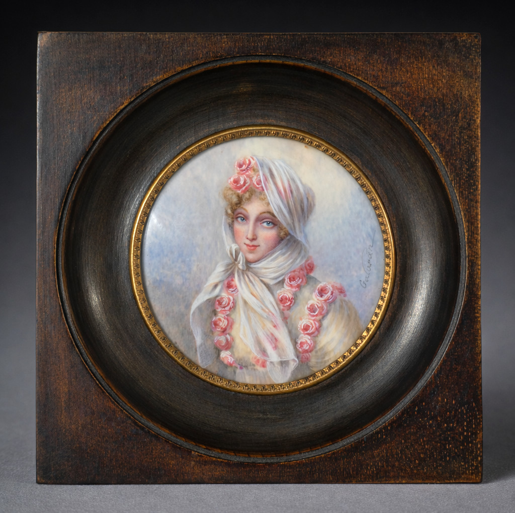 Portrait Of Empress Marie Louise Of Austria, Wife Of Emperor Napoleon I, Empire