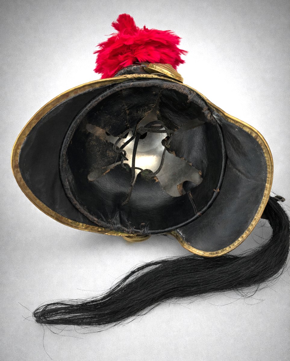 Military Cavalry Helmet, Republican Guard, Republic, Music/trumpet, Uniform-photo-3