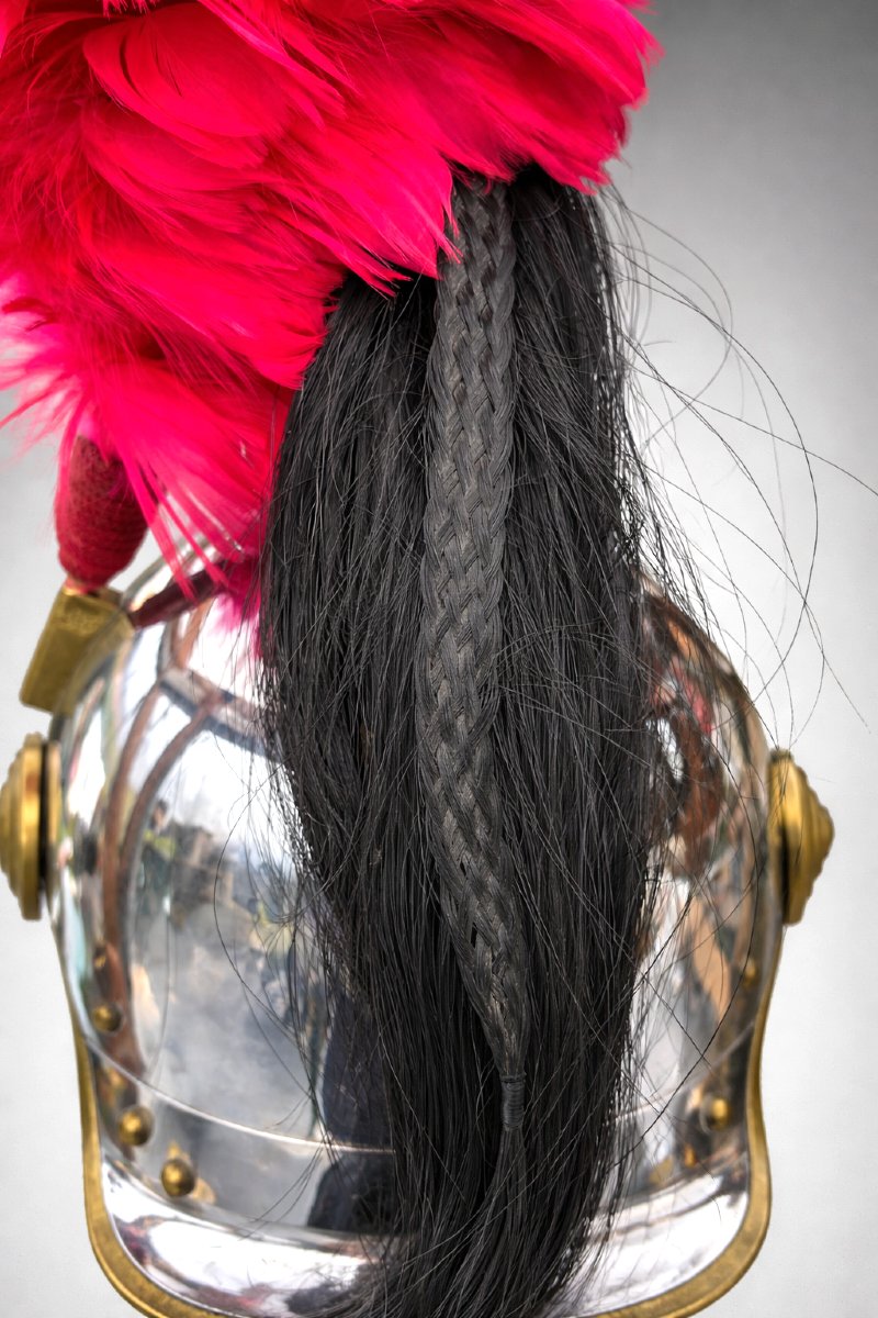 Military Cavalry Helmet, Republican Guard, Republic, Music/trumpet, Uniform-photo-4