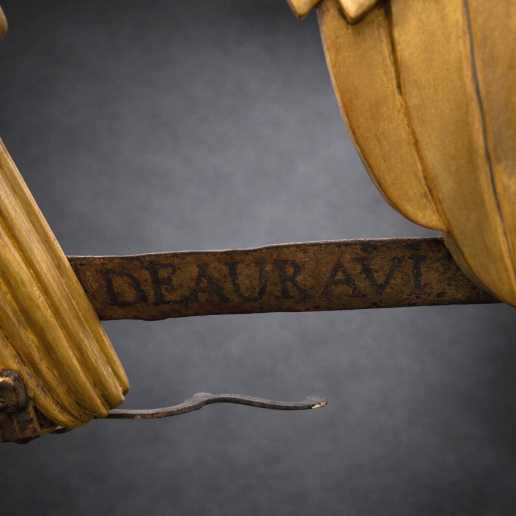 Large Lectern, 18th Century, Gilded Wooden Eagle, Church, Liturgy, Missal Holder-photo-1