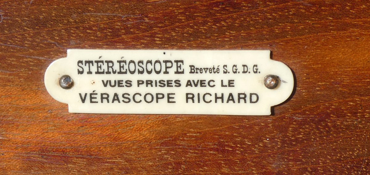 Visionneuse Stereoscope Taxiphote & Son Bureau , Verascope Richard Pre Cinema Photographies-photo-3