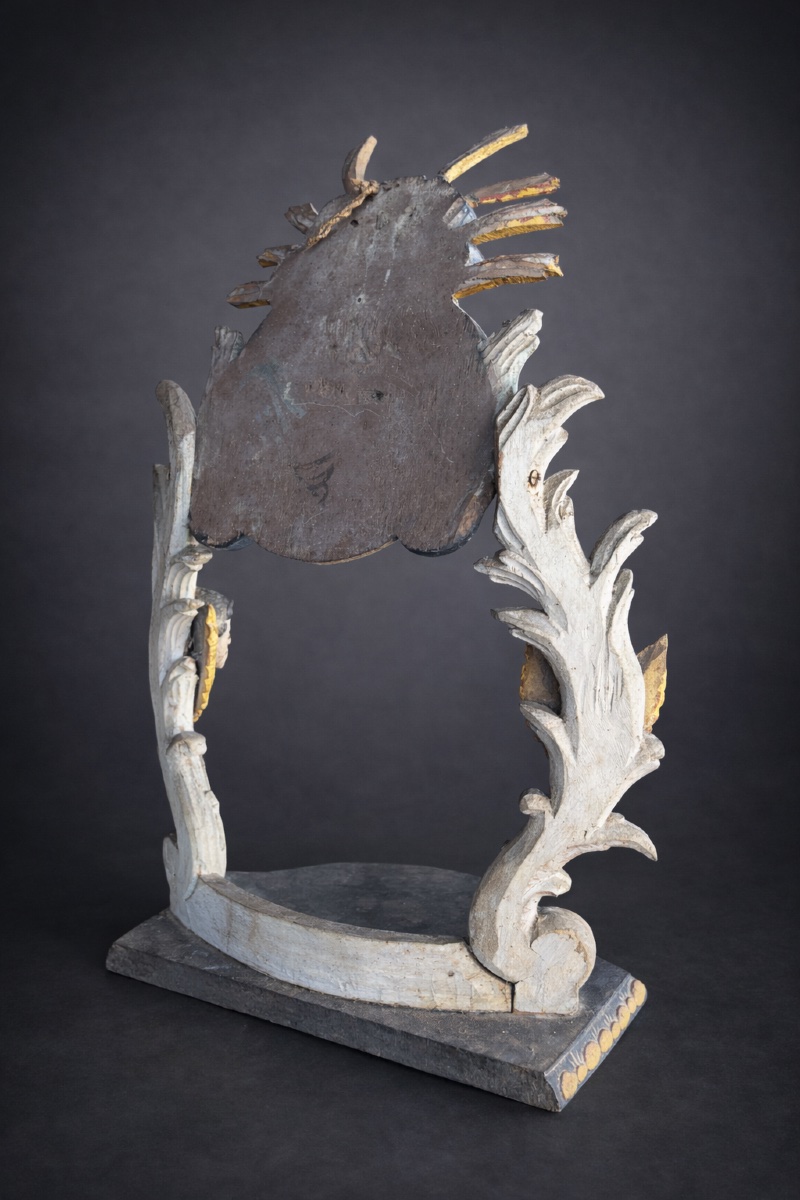 Altarpiece, Chapel Ceiling, Canopy/baldachin 18th Century, Gilded Wood, Cherubs, Baroque-photo-2