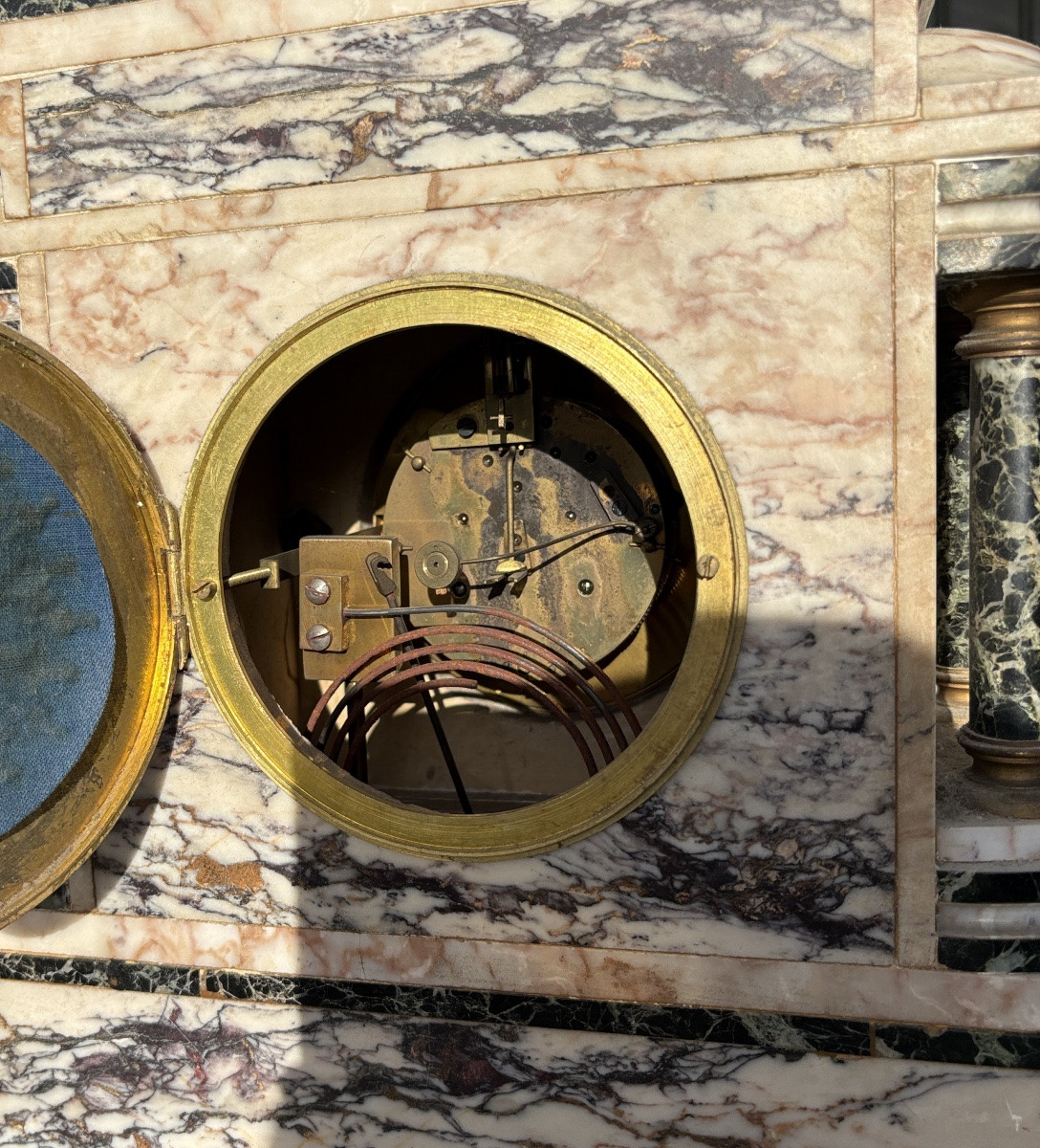 Pendule Époque Napoléon III , Style Retour D’Egypte , XIXE , Sphynx Empire -photo-2