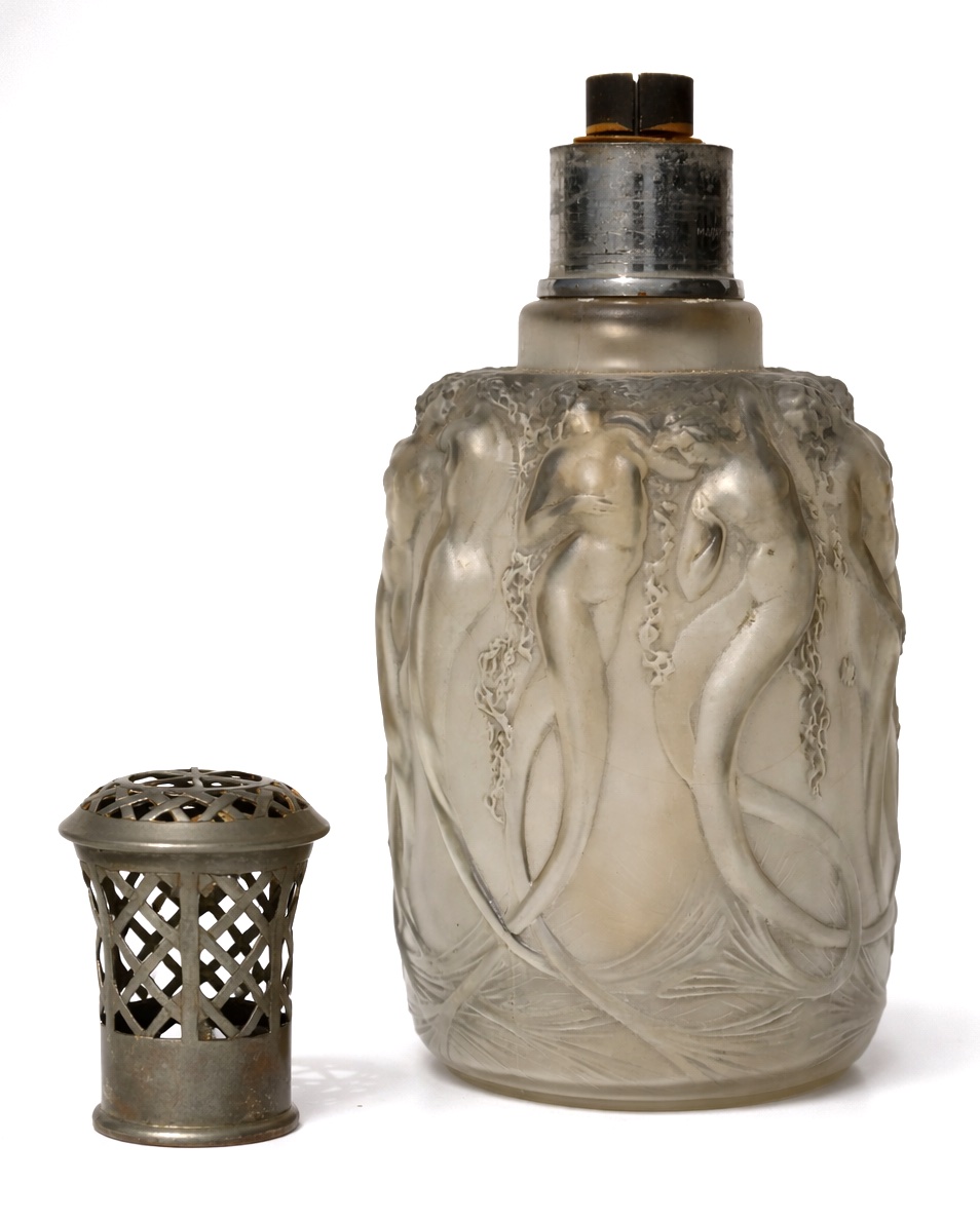 Lampe à Catalyse , René Lalique , Sirènes , Lampe Berger , Parfum d'Ambiance 1920-photo-2