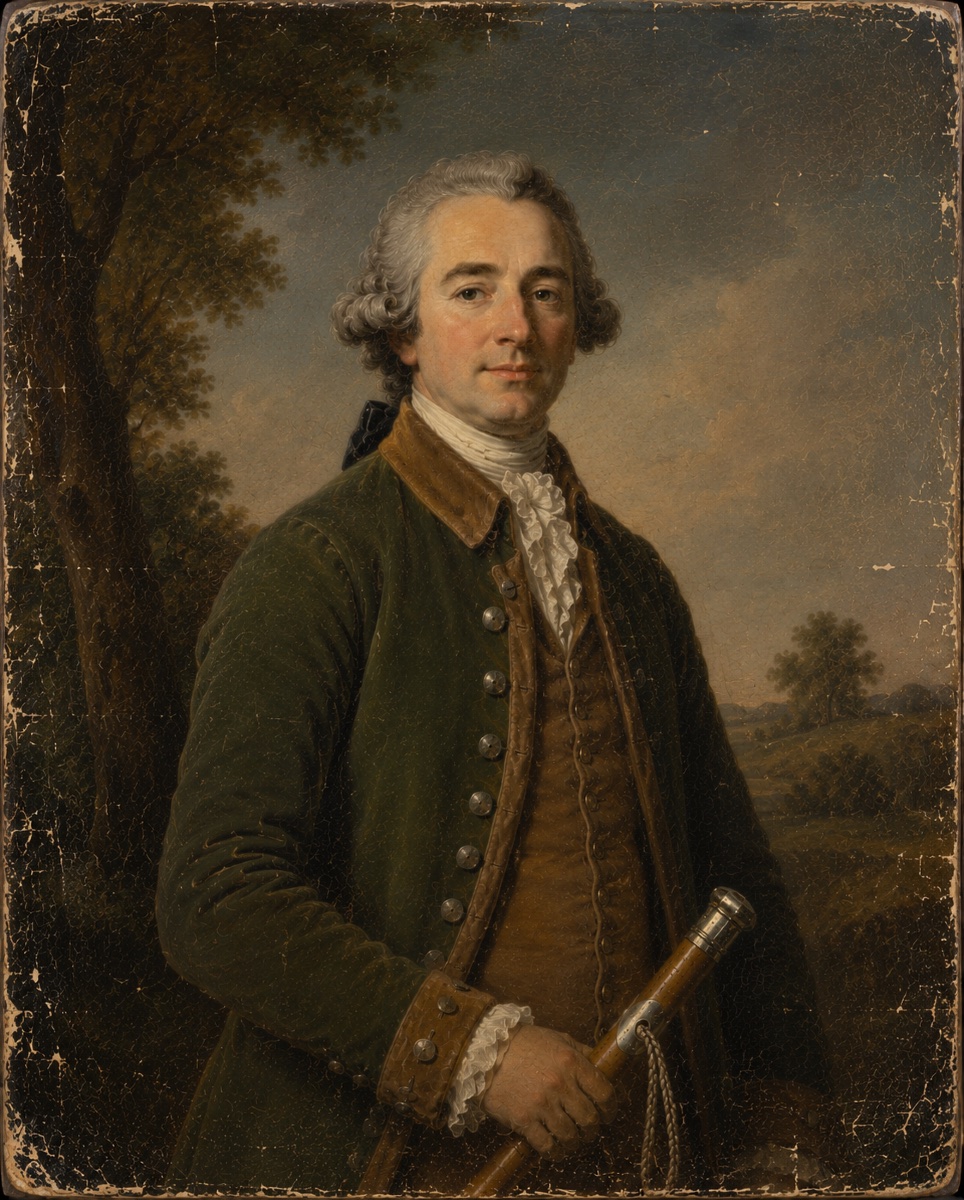 Canne de marche fin XVIIIe siècle , Pommeau en Argent , Jonc de Malacca Louis XVI-photo-2