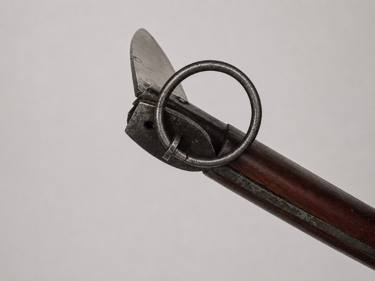 Couteau Pliant Le Catalan , Bois Fruitier , 1900 Art Populaire -photo-3