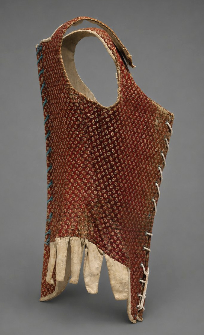 Whale-bone Corset, Regency-era Corset, 18th-century Women's Lingerie, Louis XIV