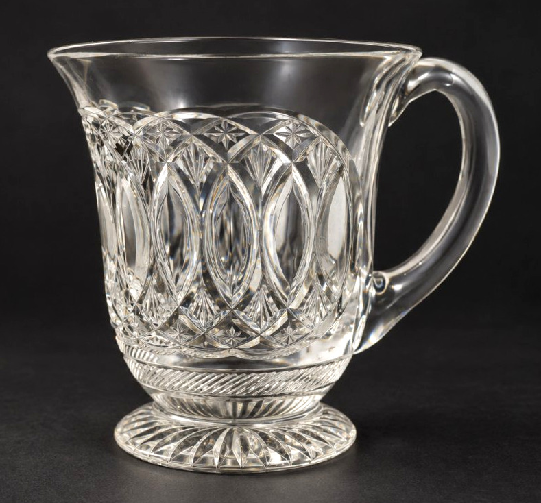 Serie de Tasses à Café En Cristal De Baccarat , Epoque Charles X / Empire ; XIXe -photo-3