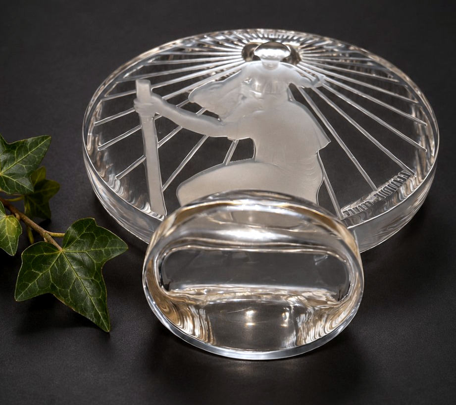 "saint Christopher" Car Mascot By René Lalique, Circa 1928–1930, Radiator Cap-photo-3