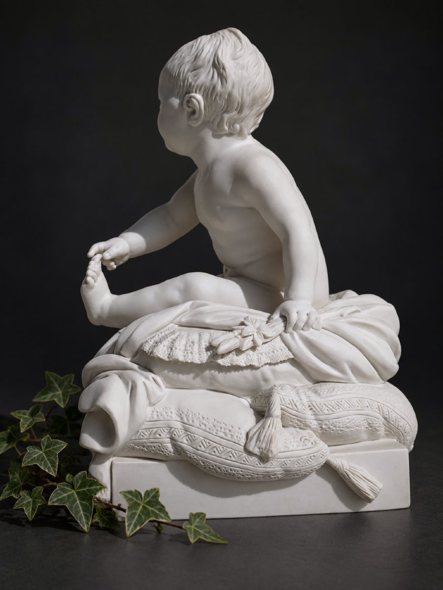 Biscuit de porcelaine – Madame Royale, dite Clodion Fille de Marie Antoinette / Louis XVI-photo-1