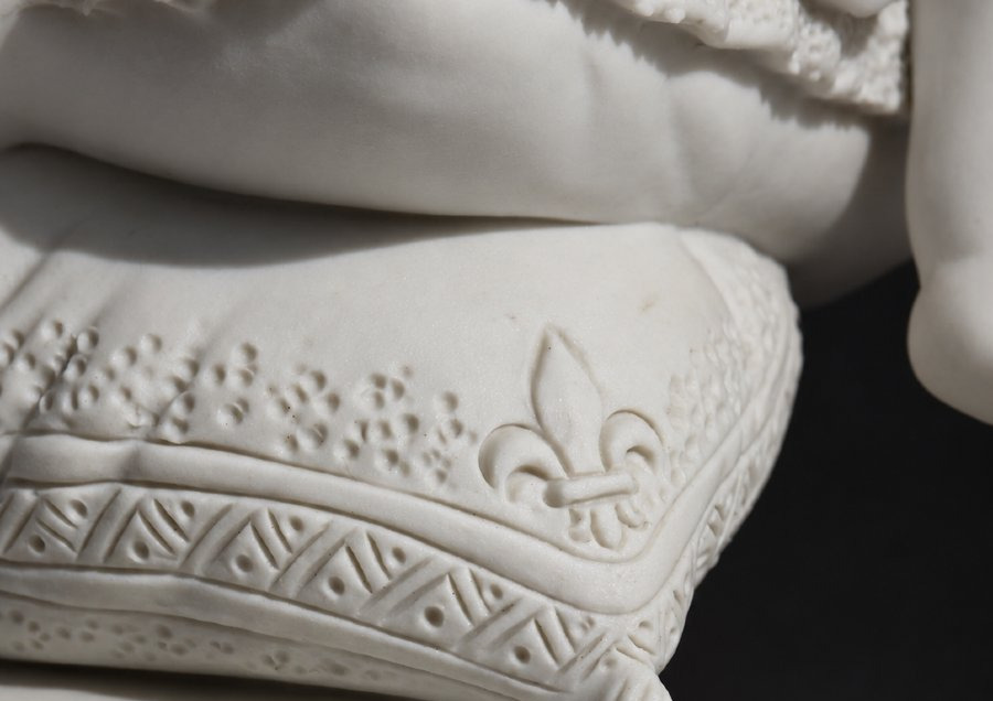 Biscuit de porcelaine – Madame Royale, dite Clodion Fille de Marie Antoinette / Louis XVI-photo-3