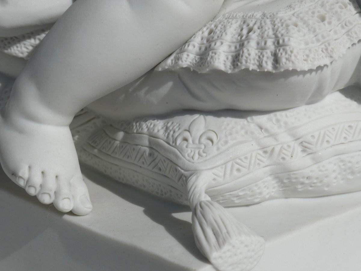Biscuit de porcelaine – Madame Royale, dite Clodion Fille de Marie Antoinette / Louis XVI-photo-6