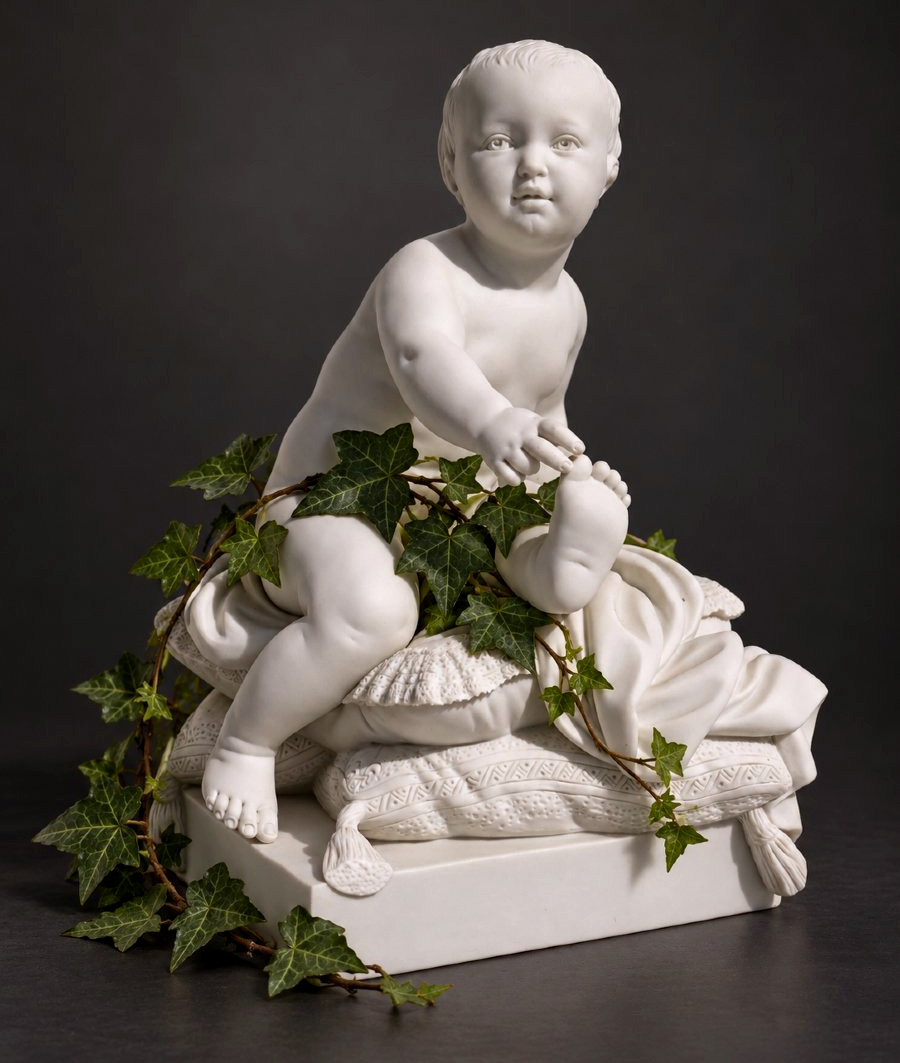 Biscuit de porcelaine – Madame Royale, dite Clodion Fille de Marie Antoinette / Louis XVI