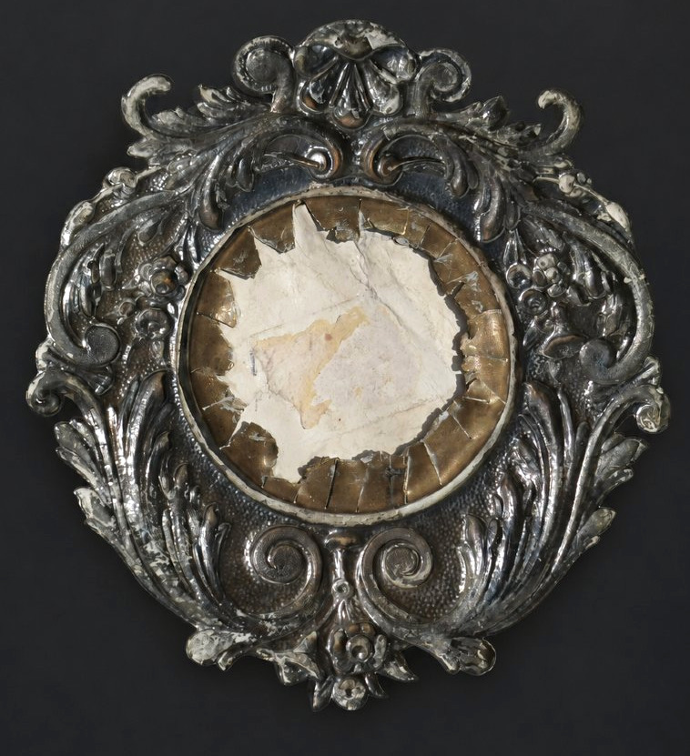 Profile Of The Duke Of Luynes, 18th Century, Silver Frame, General Of The Dragoons, Historical Souvenir -photo-4