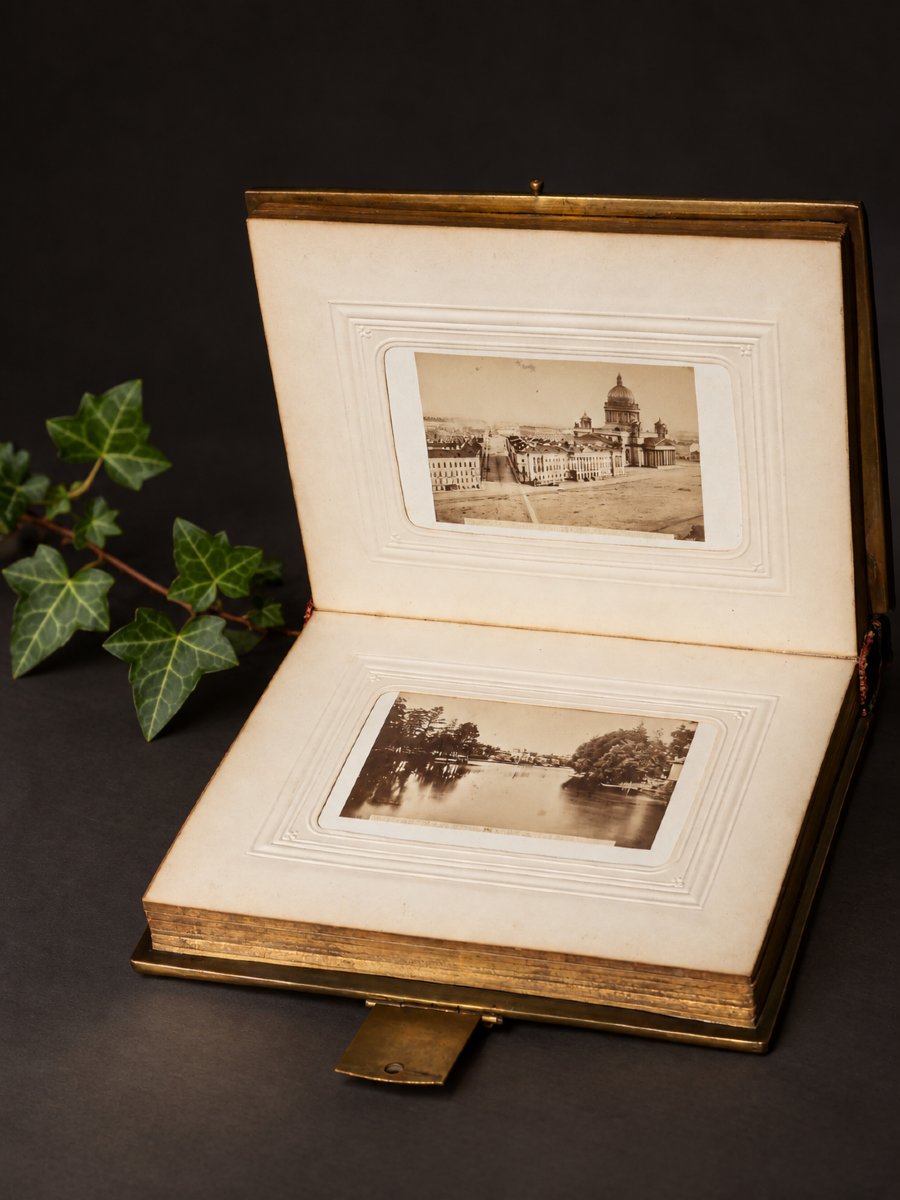 Album photographique de Russie impériale 23 photographies Décor de troïka fin XIXe siecle-photo-1
