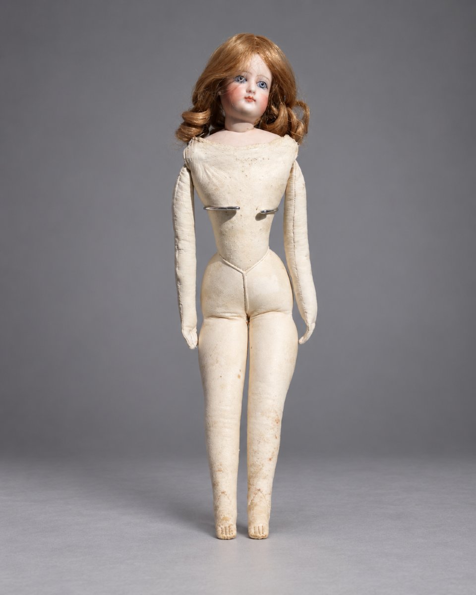 Poupée De Mode Parisienne François Gaultier, Tête En Biscuit & Corps En Peau, XIXe Napoléon III-photo-7
