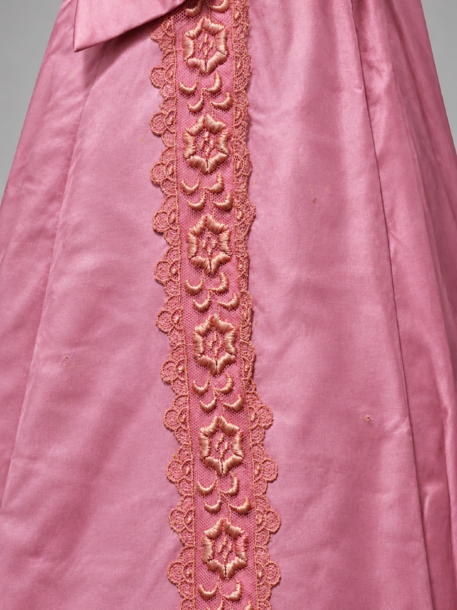 1910s Day Dress, Belle époque, Pink Silk, Vintage Lace Outfit Inspired By *titanic*-photo-2