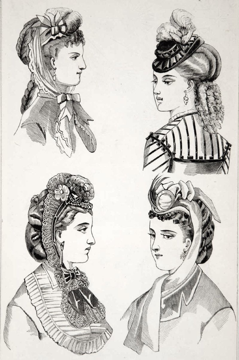 Napoleon III-era Headdress, Silk Lace And Tulle, Day Cap, Second Empire Hat-photo-2