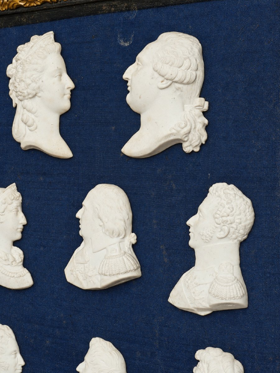 Royal Family Of France: Eight Cookie Silhouettes, Royalist Frame, Fleurs-de-lis, Marie Antoinette-photo-3
