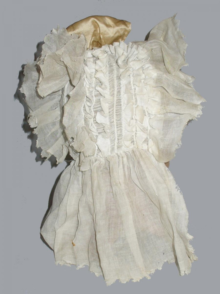 Headdress / Beanie / Hat First Empire Time, Clothing Old Fashion Chiffon Cotton Nineteenth-photo-2