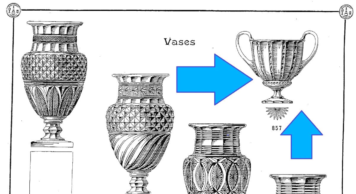 Vase En Cristal Taillé De Baccarat , Mortier à Anses , Medicis , Cotes Plates -photo-6