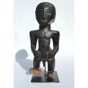 Fetiche Africain , Statue Africaine Hemba Luba Repubique Democratique Du Congo , Arts Primitifs
