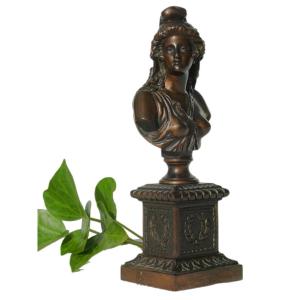 Buste De Marianne En Bronze Patiné , IIIe Republique , 1870 , XIXe , Bonnet Phrygien