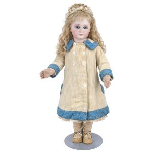 Bustle Dress, Child's Coat, Circa 1880, Corduroy, Doll's Clothes, 19th Century Costume