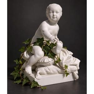 Biscuit de porcelaine – Madame Royale, dite Clodion Fille de Marie Antoinette / Louis XVI