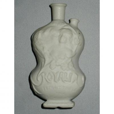 Flacon à Parfum Royalia Extrait Triple Pour Mouchoir Biscuit Epoque Art Nouveau 1900